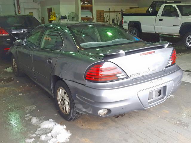 1G2NF52EX4C236402 - 2004 PONTIAC GRAND AM S GRAY photo 3