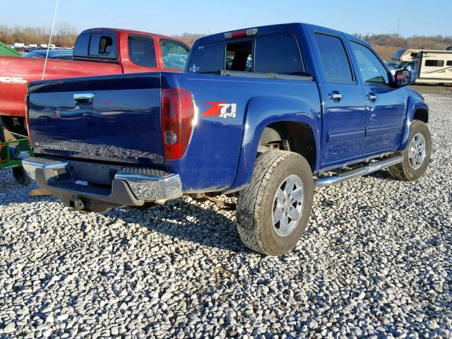 1GCHTDFE5C8112092 - 2012 CHEVROLET COLORADO L BLUE photo 4