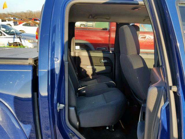 1GCHTDFE5C8112092 - 2012 CHEVROLET COLORADO L BLUE photo 6