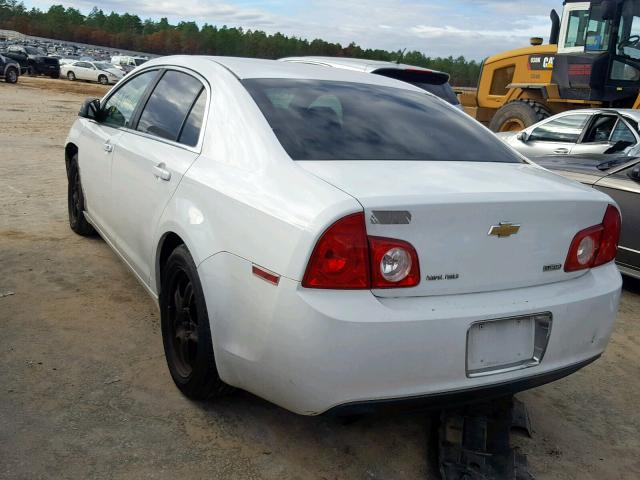 1G1ZA5E08AF106634 - 2010 CHEVROLET MALIBU LS 白色 照片 3