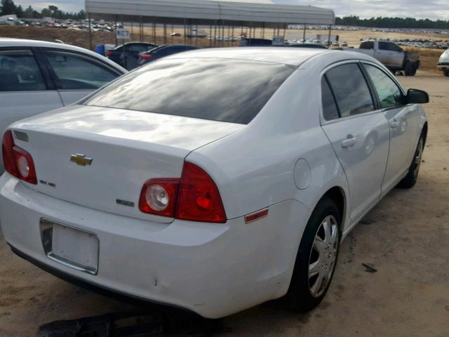1G1ZA5E08AF106634 - 2010 CHEVROLET MALIBU LS 白色 照片 4