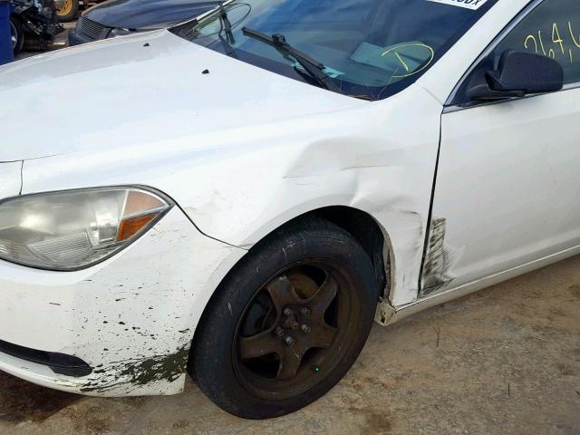 1G1ZA5E08AF106634 - 2010 CHEVROLET MALIBU LS 白色 照片 9