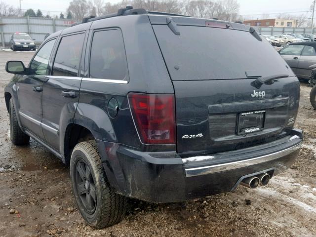 1J4HR58215C641282 - 2005 JEEP GRAND CHER BLACK photo 3