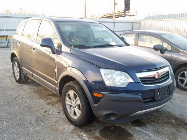 3GSCL33P58S643449 - 2008 SATURN VUE XE BLUE photo 1