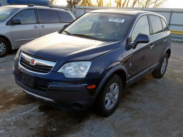 3GSCL33P58S643449 - 2008 SATURN VUE XE BLUE photo 2