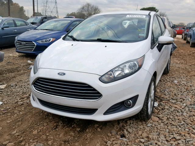 3FADP4EJXEM153422 - 2014 FORD FIESTA SE WHITE photo 2