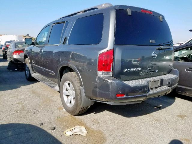 5N1AA08C48N603530 - 2008 NISSAN ARMADA SE BLUE photo 3