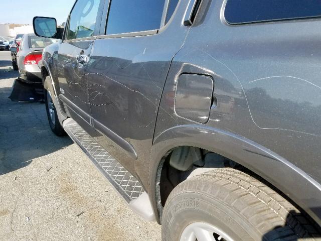 5N1AA08C48N603530 - 2008 NISSAN ARMADA SE BLUE photo 9