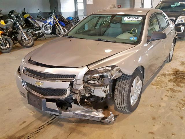 1G1ZG57B58F282967 - 2008 CHEVROLET MALIBU LS 银色 照片 2