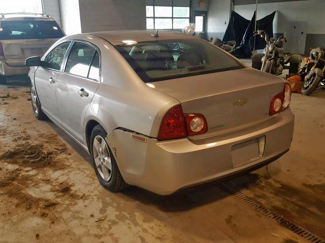 1G1ZG57B58F282967 - 2008 CHEVROLET MALIBU LS 银色 照片 3