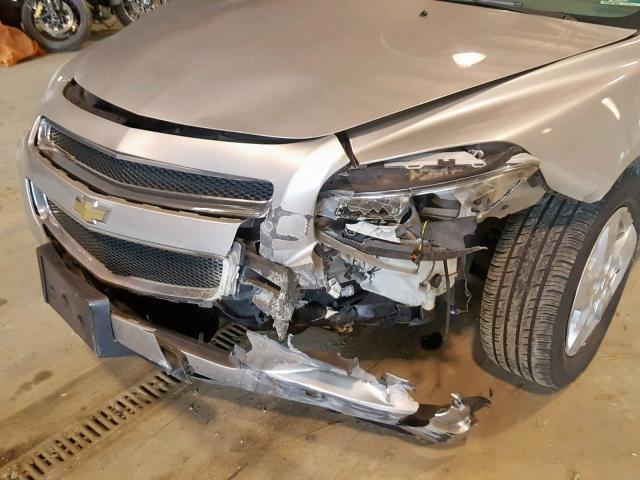 1G1ZG57B58F282967 - 2008 CHEVROLET MALIBU LS 银色 照片 9