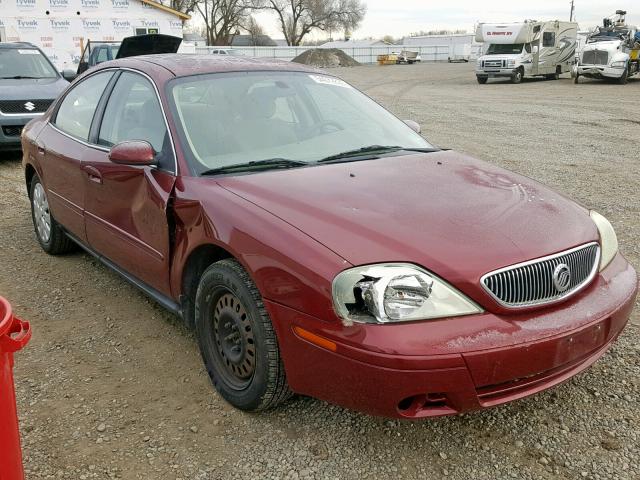 1MEFM50U44G605360 - 2004 MERCURY SABLE GS MAROON photo 1