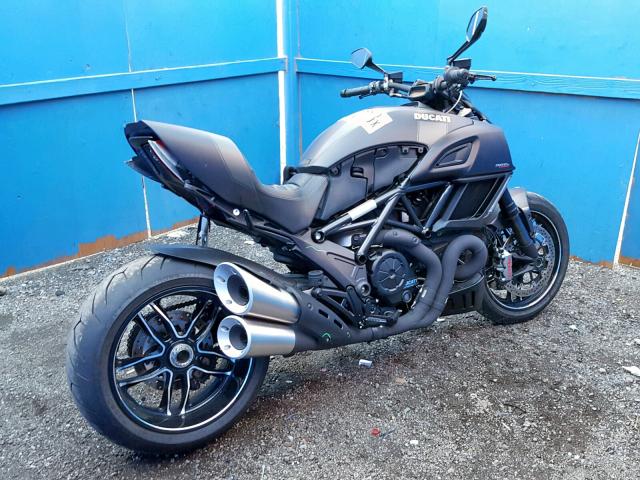 ZDM13BSW1GB028918 - 2016 DUCATI DIAVEL GRAY photo 4