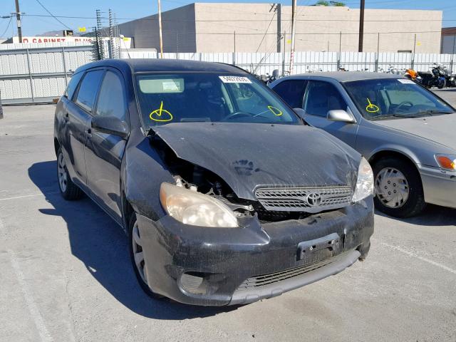 2T1KR32E87C684515 - 2007 TOYOTA MATRIX BLACK photo 1