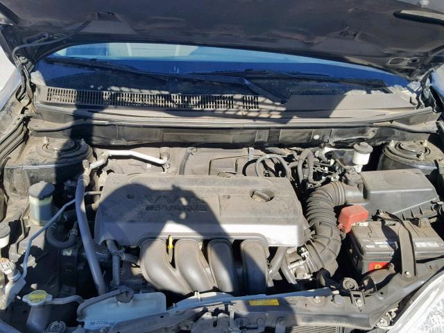 2T1KR32E87C684515 - 2007 TOYOTA MATRIX BLACK photo 3