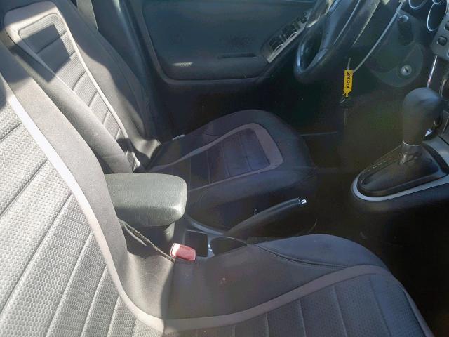 2T1KR32E87C684515 - 2007 TOYOTA MATRIX BLACK photo 5