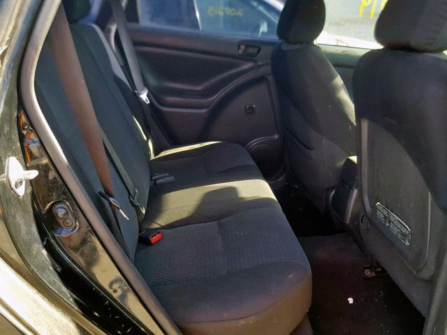 2T1KR32E87C684515 - 2007 TOYOTA MATRIX BLACK photo 6