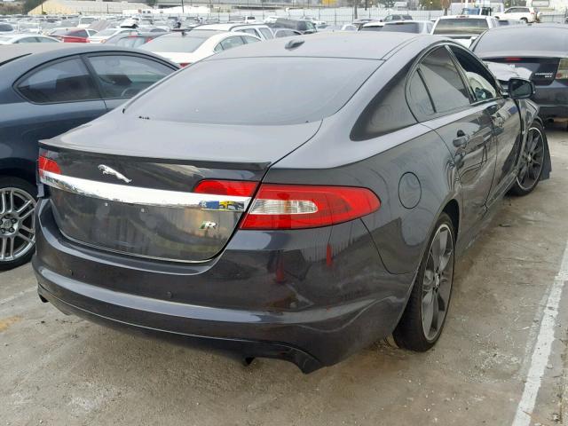 SAJWA0JC1BMS08367 - 2011 JAGUAR XF R BLACK photo 4