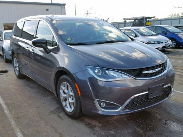 2C4RC1FG3JR294655 - 2018 CHRYSLER PACIFICA T BROWN photo 1