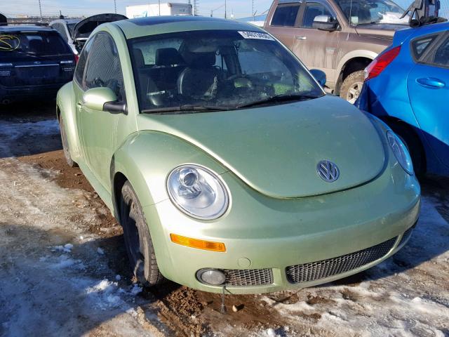 3VWRW21CX7M515618 - 2007 VOLKSWAGEN NEW BEETLE GREEN photo 1