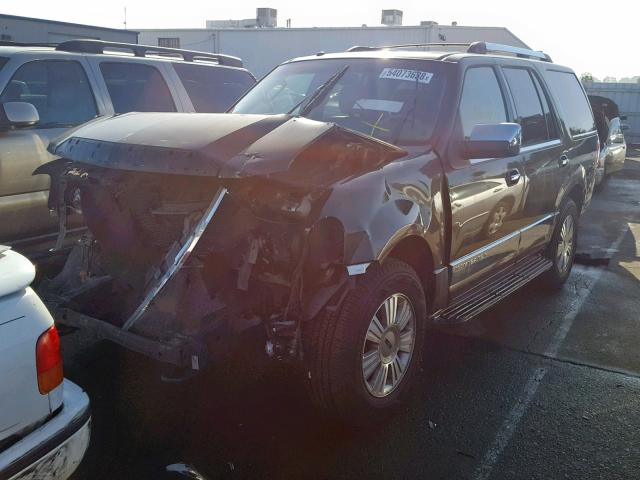 5LMFU285X8LJ20000 - 2008 LINCOLN NAVIGATOR BLUE photo 2