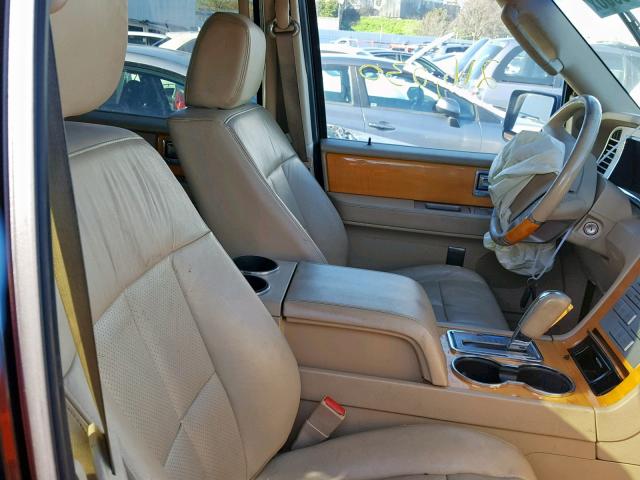 5LMFU285X8LJ20000 - 2008 LINCOLN NAVIGATOR BLUE photo 5