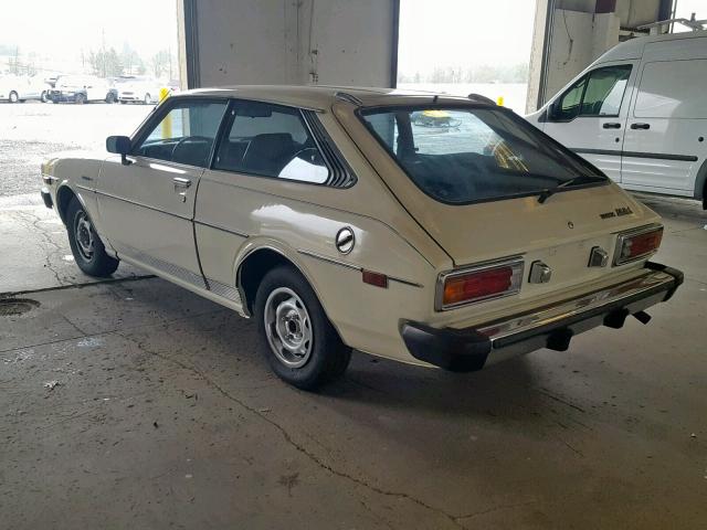 TE51354415 - 1979 TOYOTA COROLLA/DX WHITE photo 3