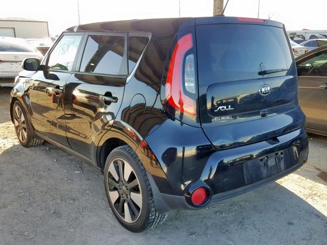 KNDJX3A50E7079910 - 2014 KIA SOUL ! BLACK photo 3