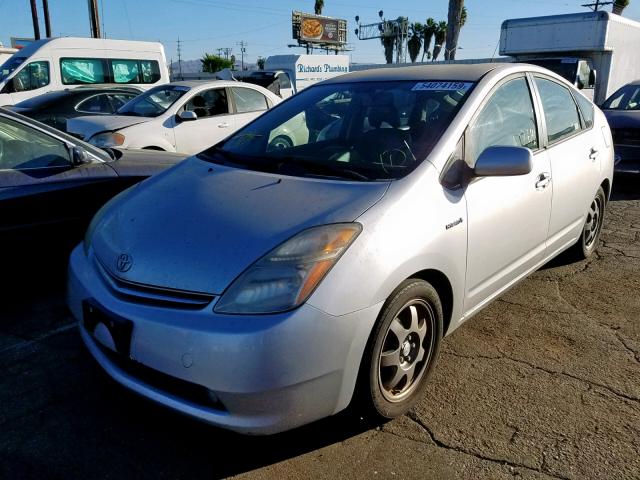 JTDKB20U787720142 - 2008 TOYOTA PRIUS SILVER photo 2