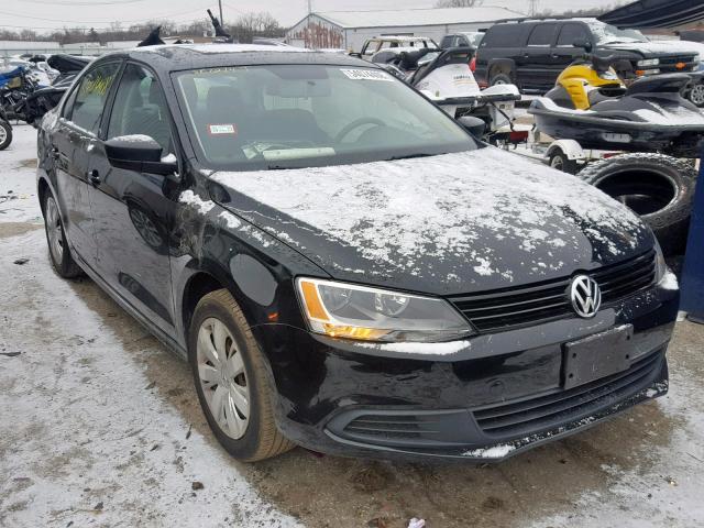 3VW2K7AJ1CM340050 - 2012 VOLKSWAGEN JETTA BASE Սև լուսանկար 1