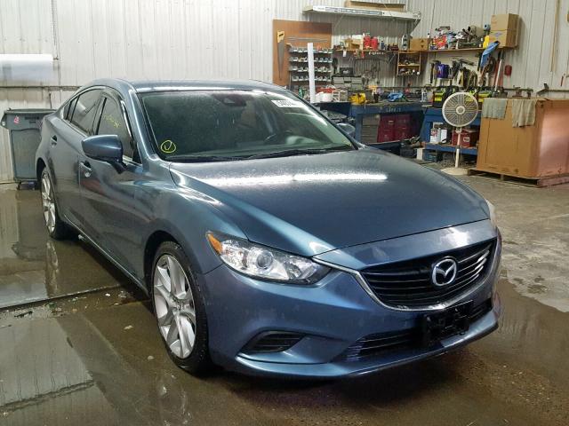 JM1GL1V56H1131665 - 2017 MAZDA 6 TOURING BLUE photo 1