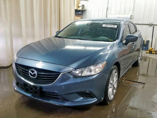 JM1GL1V56H1131665 - 2017 MAZDA 6 TOURING BLUE photo 2