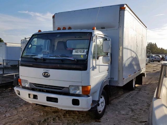 JNAUXU1J02A503023 - 2002 NISSAN DIESEL UD1200 WHITE photo 2