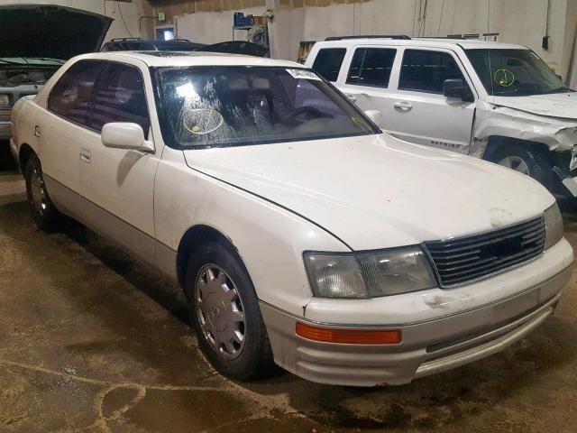 JT8BH22F4T0048912 - 1996 LEXUS LS 400 WHITE photo 1