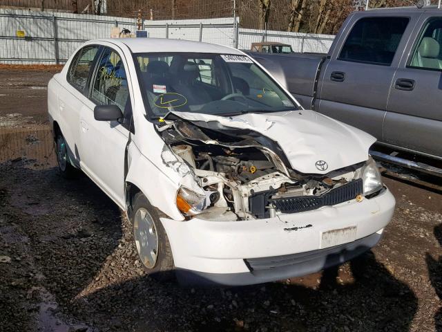 JTDBT123020221548 - 2002 TOYOTA ECHO WHITE photo 1