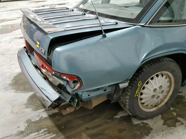 2G4WF52L1S1476340 - 1995 BUICK REGAL GRAN BLUE photo 9