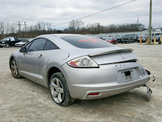 4A3AK24F59E017849 - 2009 MITSUBISHI ECLIPSE GS SILVER photo 3