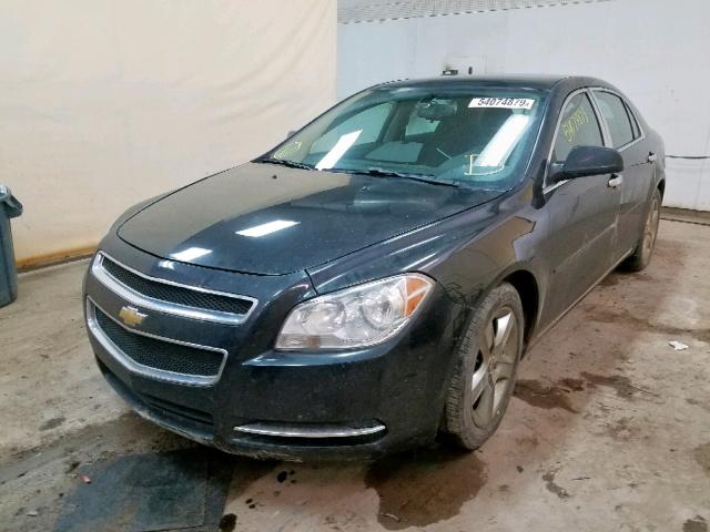 1G1ZC5EB3AF250636 - 2010 CHEVROLET MALIBU 1LT 黑色 照片 2