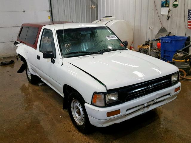 4TARN81AXNZ016915 - 1992 TOYOTA PICKUP 1/2 WHITE photo 1