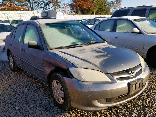 2HGES16305H632881 - 2005 HONDA CIVIC DX V GRAY photo 1