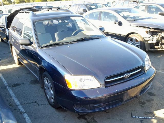 4S3BH635817308330 - 2001 SUBARU LEGACY L BLUE photo 1