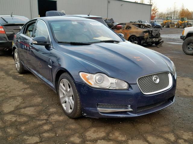 SAJWA05B19HR23007 - 2009 JAGUAR XF LUXURY BLUE photo 1