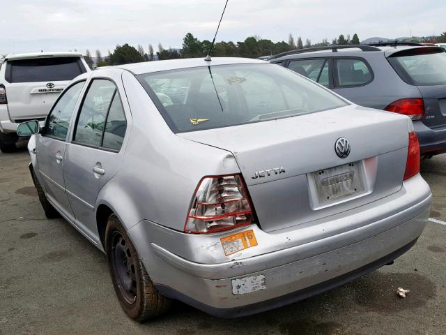 3VWRC29M7XM006799 - 1999 VOLKSWAGEN JETTA GL SILVER photo 3