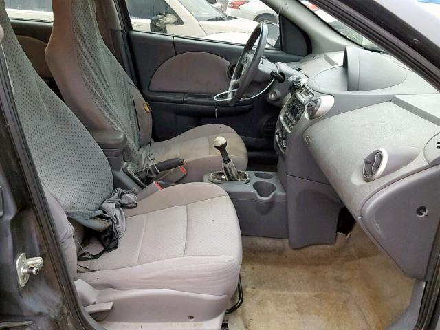 1G8AZ54F05Z143937 - 2005 SATURN ION LEVEL SILVER photo 5