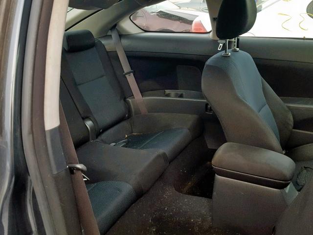JTKDE177660110287 - 2006 TOYOTA SCION TC Boz foto 6