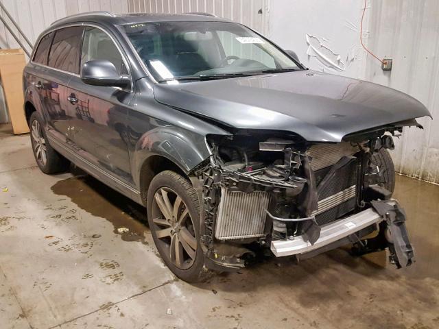 WA1LMAFE6FD032764 - 2015 AUDI Q7 TDI GRAY photo 1