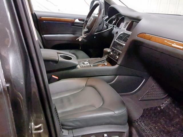 WA1LMAFE6FD032764 - 2015 AUDI Q7 TDI GRAY photo 5