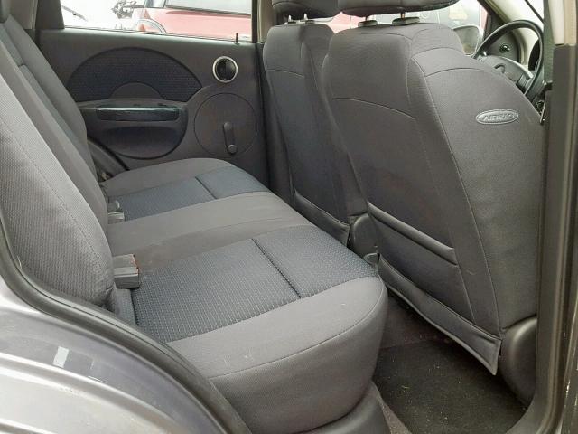 KL1TD666X7B710965 - 2007 CHEVROLET AVEO BASE Boz foto 6