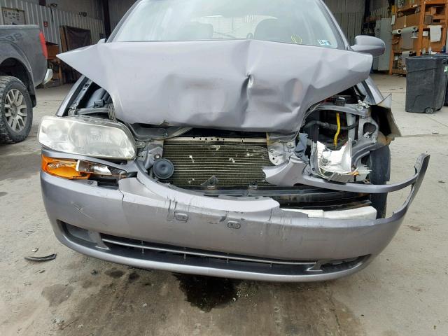 KL1TD666X7B710965 - 2007 CHEVROLET AVEO BASE Boz foto 9