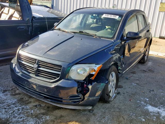 1B3HB28B27D309391 - 2007 DODGE CALIBER BLUE photo 2